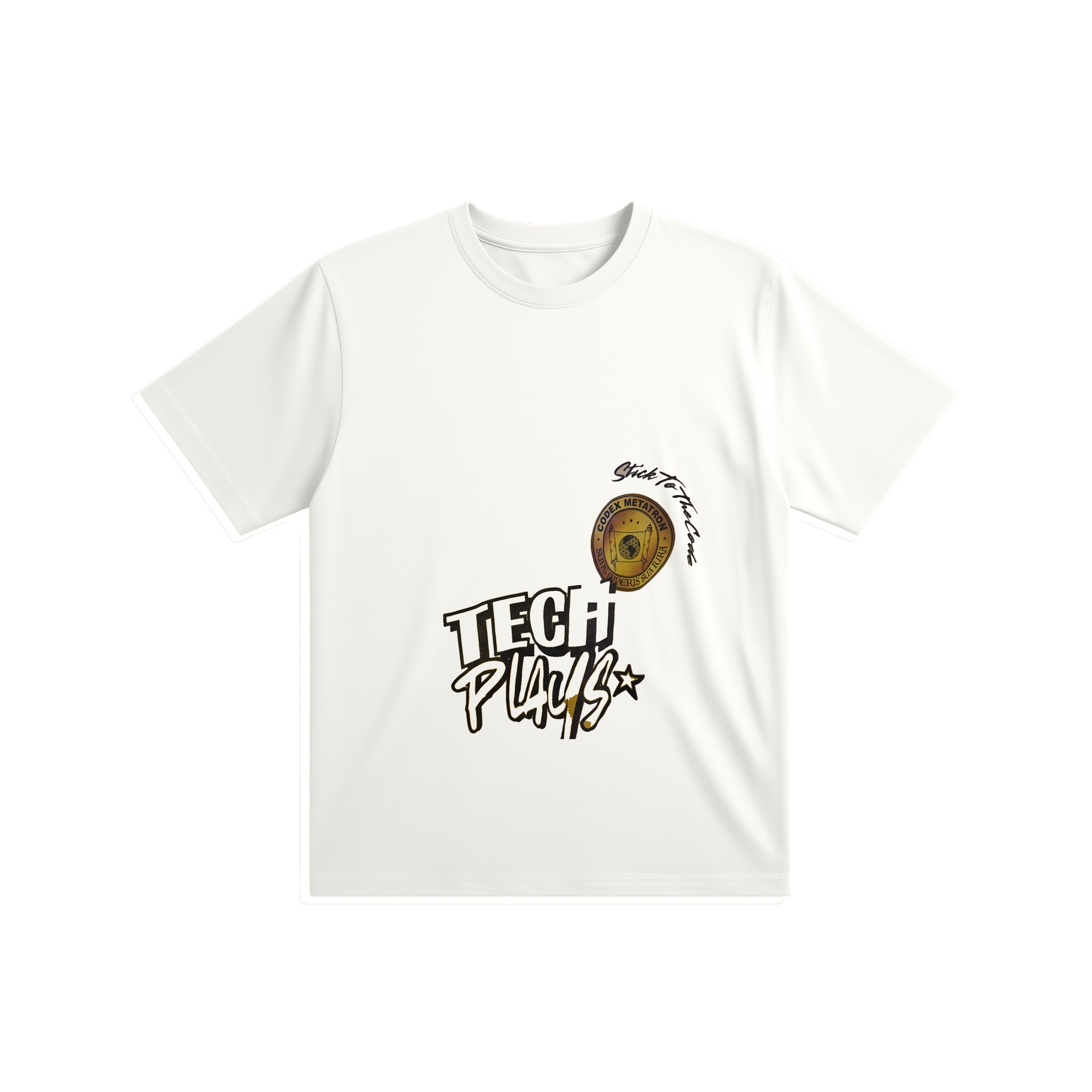 Tech Plays Tee — White
